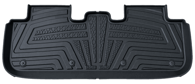 Illustrative rear floor mat