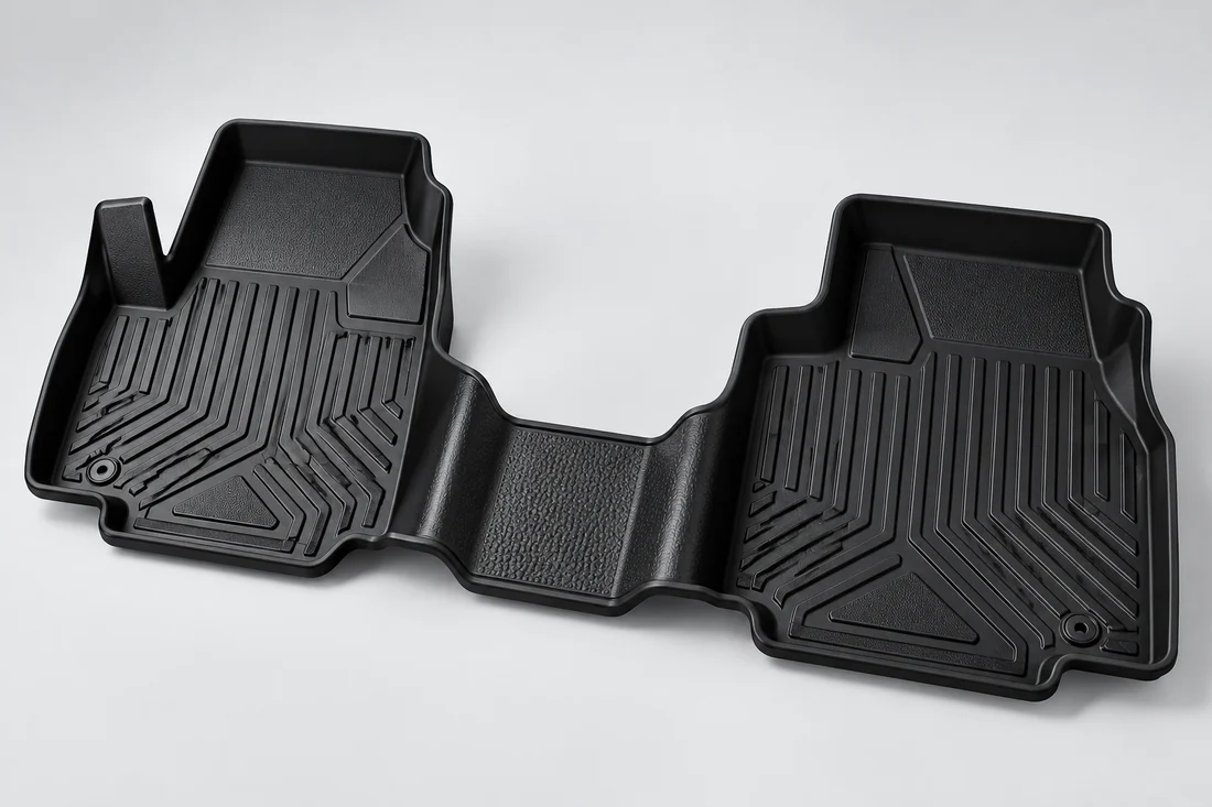 Illustrative van and commercial floor mats